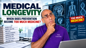 Medical longevity, advanced health testing, and the risk of too much medicine